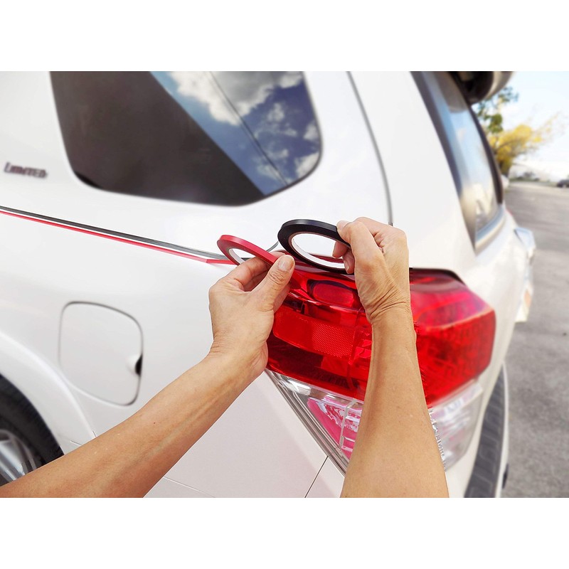 WOD VTC365 Red Vinyl Pinstriping Tape, 1/4 inch x 36
