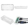 Raspberry Pi Zero W Basic Starter Kit- Clear Case Edition-Includes
