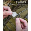 TIMULTI Titanium Key Chain, Key Ring, Carabiner, For Connecting, Mini