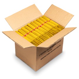 10000 Unscented (Yellow) Incense Sticks 11" Bulk Wholesale - 100% Natural Joss and Bamboo Punk Blanks - Great for DIY Aromatherapy Incense Making.