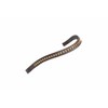 Shires Aviemore Large Diamante Browband - Havana/Gold Pony