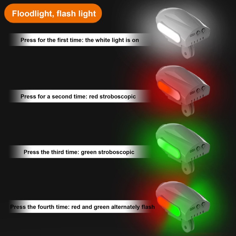 Drone Searchlight Adapter Mount Set Multi Functional Drone Top Bracket