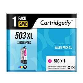 Cartridgeify 503XL Magenta Printer Cartridges Compatible with Epson 503 503XL Cartridges M, for Expression Home XP-5200 XP-5205 XP5200 XP5205, Workforce WF-2960 WF-2965 WF-2960DWF WF-2965DWF