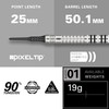 Target Darts Chris Dobey G1 19G 90% Tungsten Soft Tip