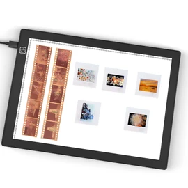 Slide Viewer Light Box 5600K 12”x8” Ultra-Thin Adjustable Brightness Backlight for Slides and Film Negative Scanning