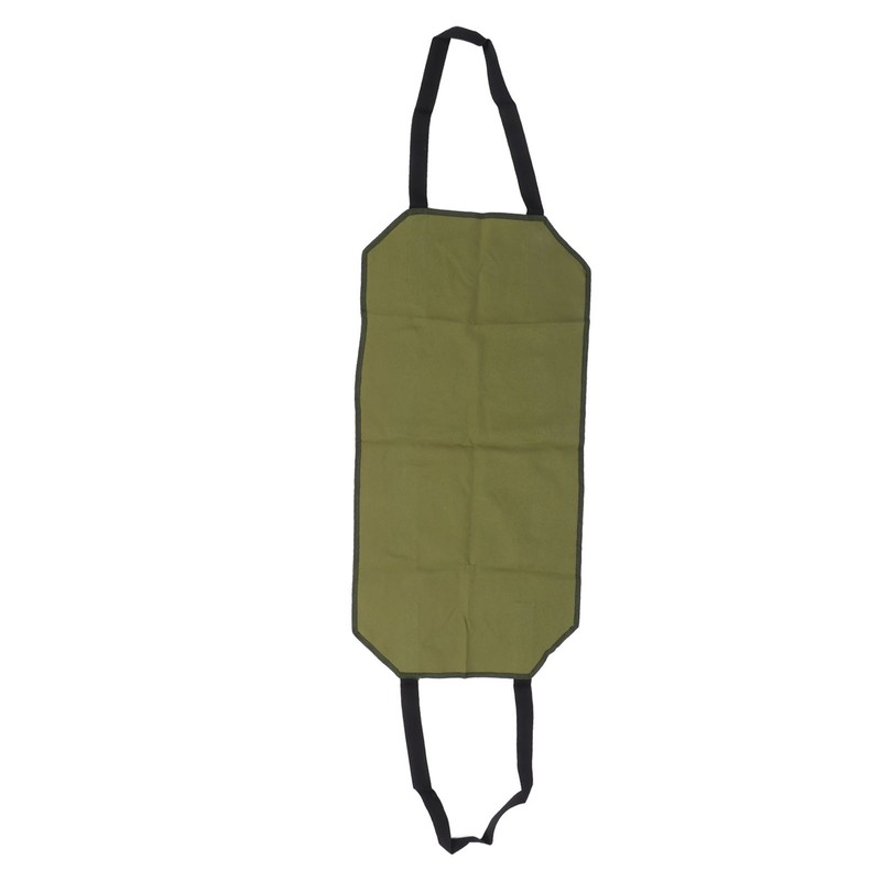 Large Canvas Firewood Carrier Log Bag Indoor Fireplace Log Carrier