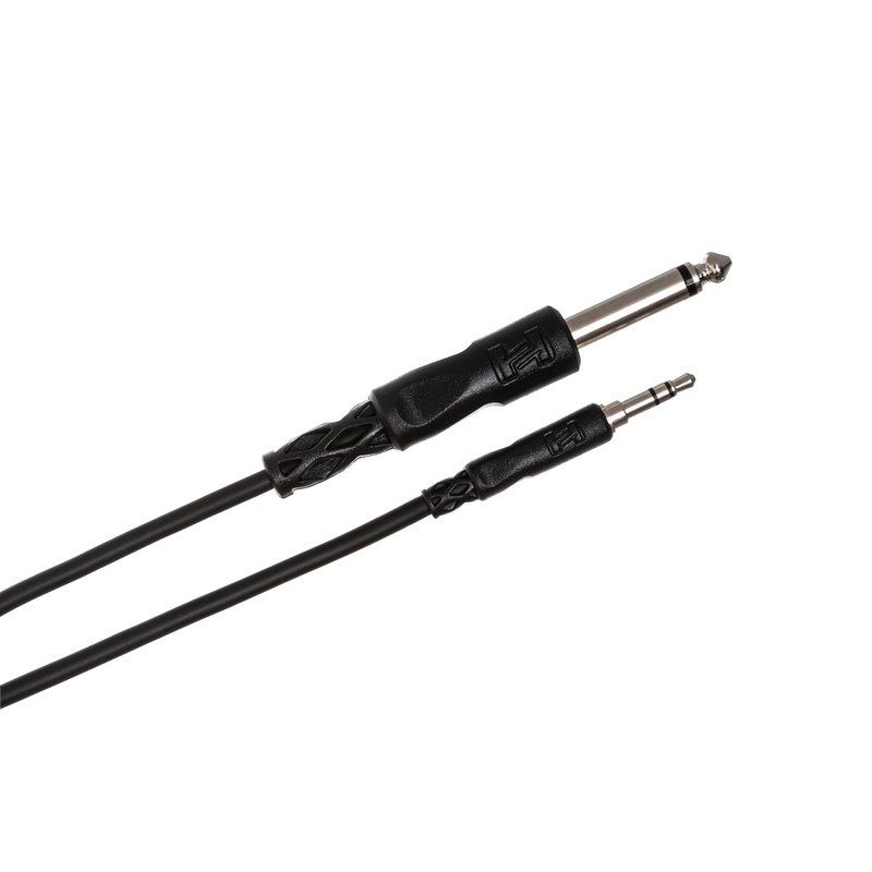 Hosa CMP-110 Mono Interconnect, 1/4 Inch TS to 3.5 mm