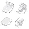 hocadon Sets of 6pcs Metal Bracket Roller Blind Fittings Spare