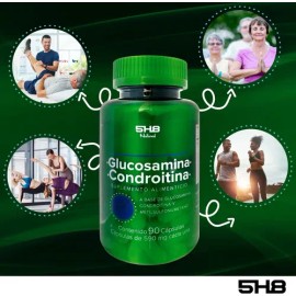 5h8 Glucosaminacondroitinamsm 5h8 90 Cpsulas Sin Sabo Sabor Sin sabor                                                                                 
