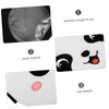 KOMBIUDA Plush Sleep Mask for Adults Cute Cartoon Panda Design