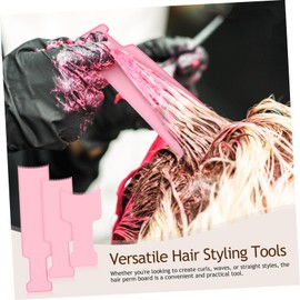 Healeved 3Pcs Hair Dyeing Tools Balayage Kit Widened Highlighting Combs Easy to Use Hair Coloring Paddle for Precise Application for Full Dyeing and Highlighting