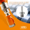 BGTEC M14 Male Thread to 3/8 Hex Shank Adapter for