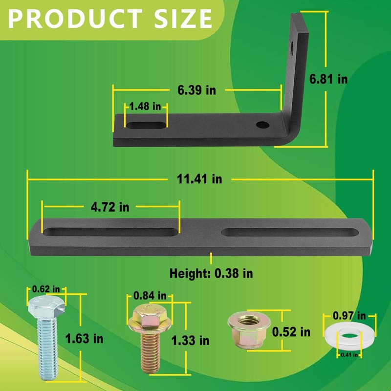 Datrenm BE23519 Monitor Mounting Bracket Kit,Display Mounting Bracket Kit Fits