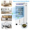 COSTWAY Portable Evaporative Air Cooler for Room, Include Remote Control,