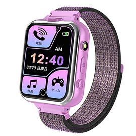 PTHTECHUS Kids Smartwatch Toy with MP3 Game, Childs Music Smart Watch with Double Cameras Video Player 24 of Games Recorder Pedometer Tools Watch Toy for 4 - 15 Years Old Boys Girls Birthday Gift