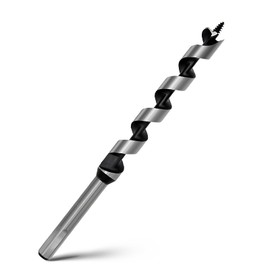 11/16 inch x 9 inch Auger Drill Bit for Wood,Hex Shank Ship Auger Bit for Soft Wood, Hard Wood, Plastic, Composite Materials and DIY Projects