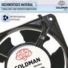 GOLDMAN SERVICE Axial fan for high temperatures with protective grille