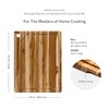 Teakhaus Teak Cutting Board - Rectangle Edge Grain Board With