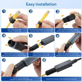 QUIDDITY Star Link Mini Poe Kit: 150W Power Supply 12V Mini Star Link Adapter Splitter PoE Splitter + AC 180-260V to 48V/3A, Gigabit Injector with Advanced Protection Compatible with Star Link Mini