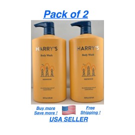 Harry's body Wash Redwood 30 fl oz , ( 2 pcs )