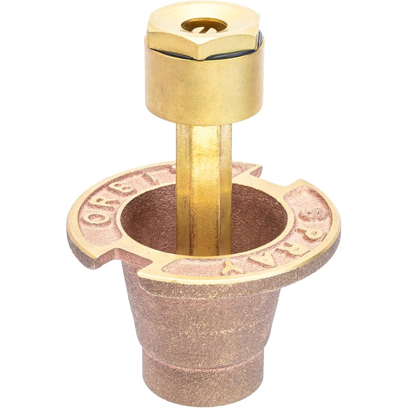 5-Pack Orbit 54070 Brass Pop-Up Flush Head Sprinkler with Full
