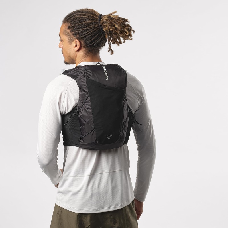 SALOMON Hydration Vest Rucksack Backpack ACTIVE SKIN 12 SET LC2177400,