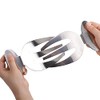 2 Salad Hands stainless Steel Salad Servers Kitchen Helper Pasta