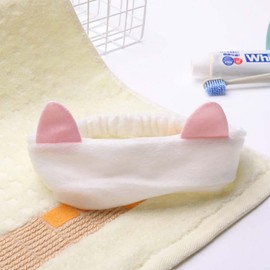 Cat Ear Face Washing Headband Headband 9ea
