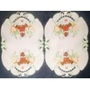 Aude Home Doilies 30 x 45 cm Embroidered Easter Bunny