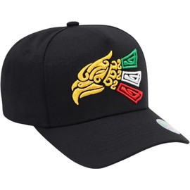 Gorra con Bordado 3D de México edición 2026, Cachucha Tricolor con Bordado 3D de Águila, Gorra de Béisbol Tipo Sport para Aficionados al Fútbol.