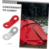 OHPHCALL Aluminum Tent Rope Tensioner Canopy Pull Rope Buckle Guy