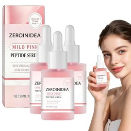 3PCS Serum Coreano Original,Pink Peptide Serum con PDRN,niacinamida y péptidos,Cuidado Antiedad con tratamiento hidratante y humectante, mejora el... 