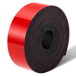Amylove Keel Guard Self Adhesive DIY Kayak Keel Guard for Fiberglass Boat Protector Tape for Aluminum Boat Canoe Hull, Help Prevent Scratches Damage Scars from Rocks Oyster Beds, Black (23 ft)