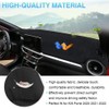 Autorder Dashboard Cover Mat for 2019-2023 2024 Kia Forte Accessories