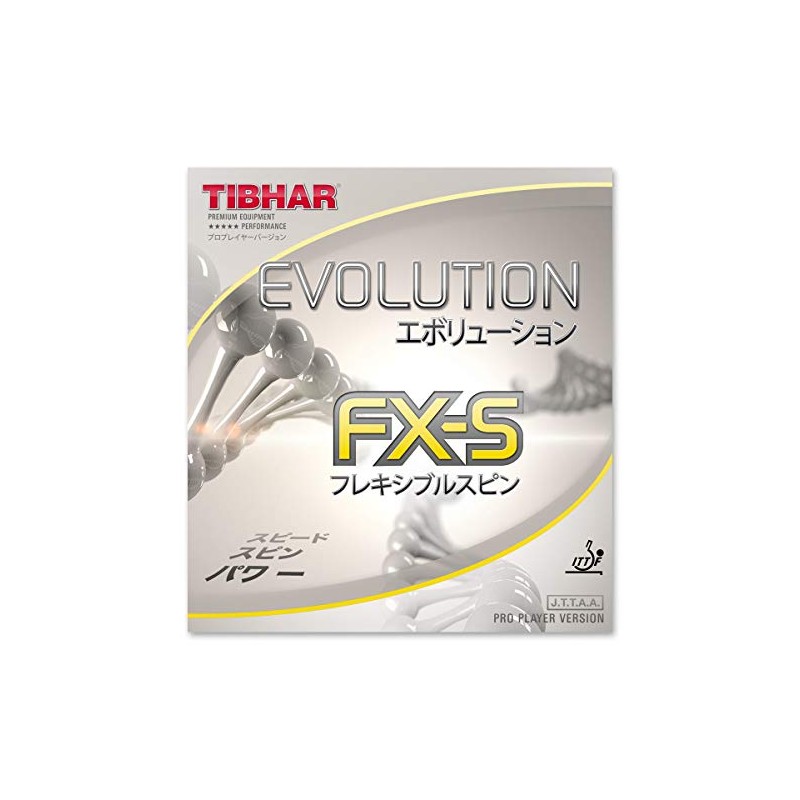 Tibhar evolution FX-S, table tennis topping, Black , 1,7 -