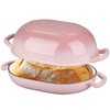 VORRINGARD Enameled Cast Iron Sourdough Bread Oven, Dutch Oven, Loaf