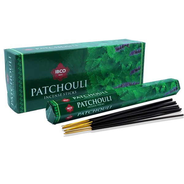 PATCHOULI INCENSE STICKS - Box of 6 Packets