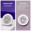 Matter Smart Home Temperature Humidity Monitor E-ink Display Sensor BT
