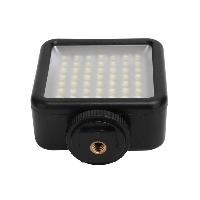 W49 Mini Portable LED Video Light Adjustable 6000K Fill Light