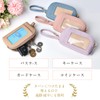 Pass Case with Reel, Key Case, Women's Smart Key Case,