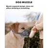 Dog Muzzle 2 Pack, Soft Mesh Breathable Muzzles for Small