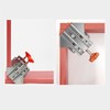2pcs Stainless Steel Right Corner Clamp High Accuracy 90 Degree