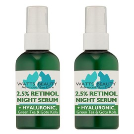 2.5 Retinol Gel Serum Enhanced with 50 Hyaluronic Acid, Vitamin E, Phospholipids  Green Tea - Formulated for Aging Skin, Uneven Skin Tones, Fine...   