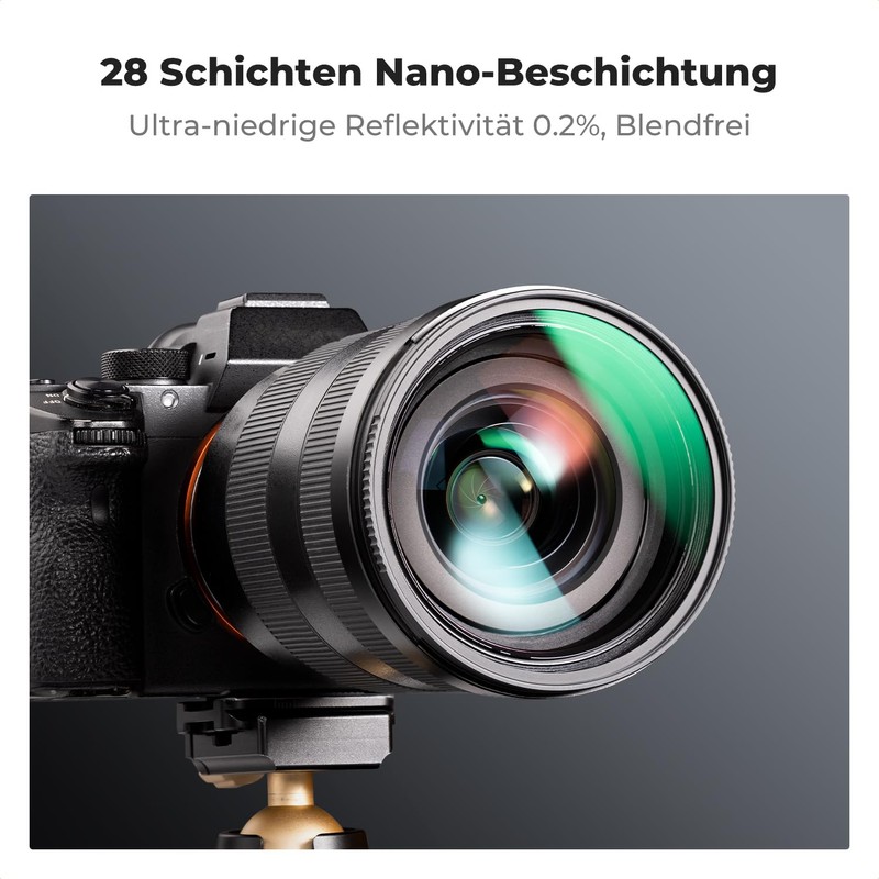 K&F Concept Filter Set, Nano X-Series Polarising Filter (CPL Filter),