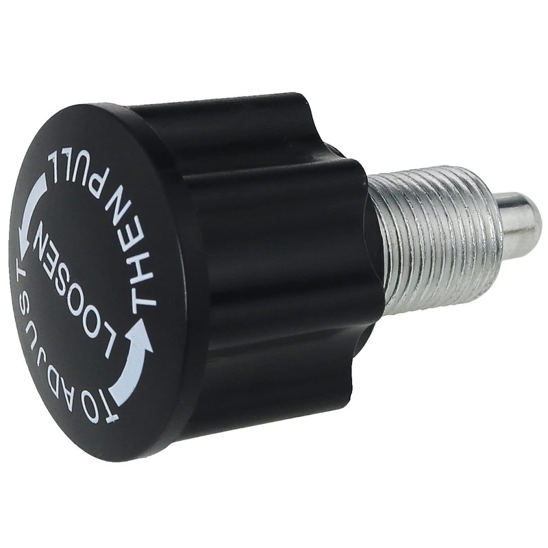 FMHXG M16 Pull Pin Knob, Black, Steel & ABS, M16