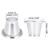 X AUTOHAUX 2 Inch Neck Aluminum Bellmouth Velocity Stack Adapter