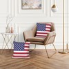 ggaimwf American Flag Cushion Cover USA Flag Cushion America for