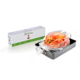 3 HillCrests 100 bags 16"x18.5" Turkey & Chicken, Herb Storage Smell proof Oven bags