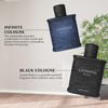 O BOTICARIO UOMINI BLACK Cologne for Men, Long Lasting Premium