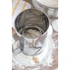 Fox Run 4639 Flour Sifter, Stainless Steel, 8-Cup , silver